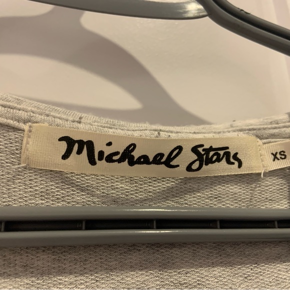 Michael Stars long grey hooded cardigan XS - Picture 2 of 3